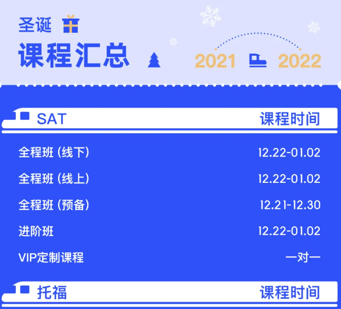 Roys樂(lè)亦思2021年圣誕課程