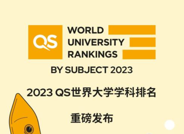 2023QS世界大學(xué)學(xué)科排名
