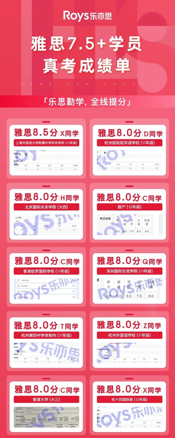 7.5 +高分榜，見證早規(guī)劃的力量